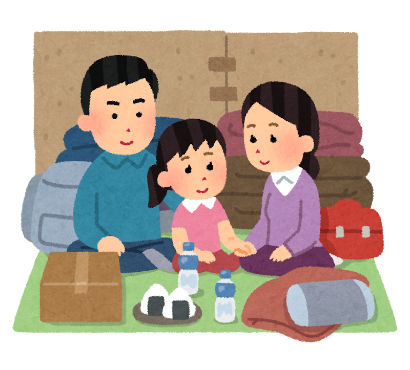平穏、というか淡々と運営されていた避難所もあった