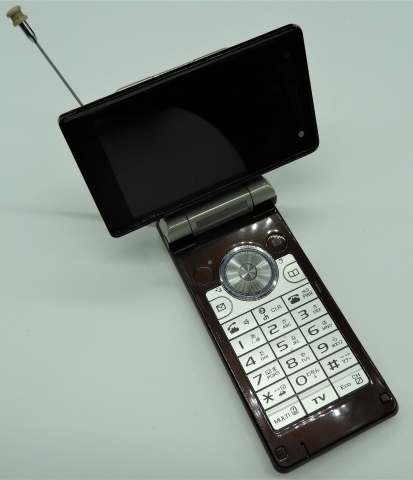 一昔前のガラケーはワンセグＴＶの受信ができた