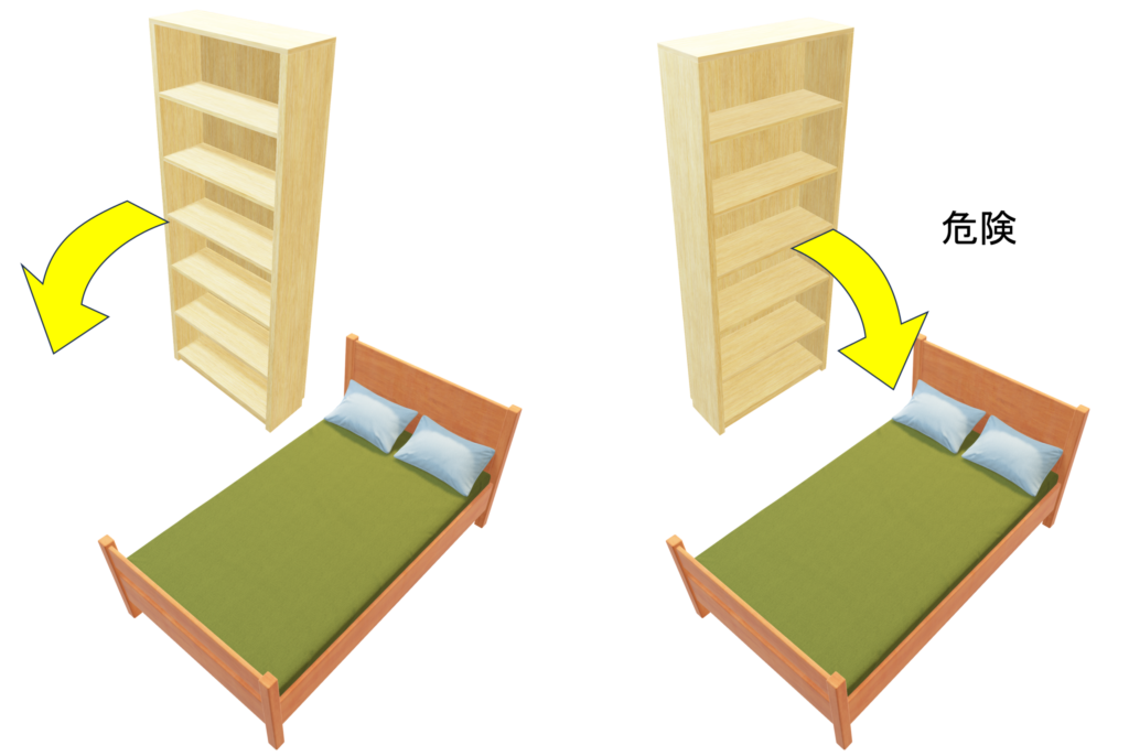 家具の配置を考慮