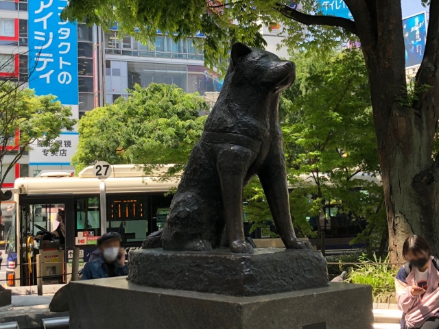 忠犬ハチ公像